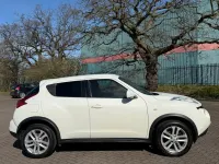 Used Nissan Juke Acenta 117 HP (86 kW) 2013 White SUV