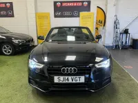 Used Audi A5 Cabriolet S-Line 177 HP (130 kW) 2014 Black Cabriolet