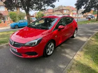 Used Vauxhall Astra SRi 120 HP (88 kW) 2020 Red Hatchback