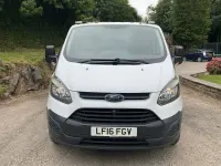 Used Ford Transit Custom 100 HP (73 kW) 2016 White Van