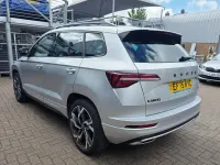 Used Skoda Karoq SportLine 190 HP (139 kW) 2025 Brilliant silver metallic SUV
