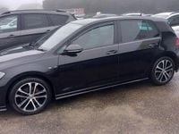 Used VW Golf VII R-line 150 HP (110 kW) 2018 Black Hatchback