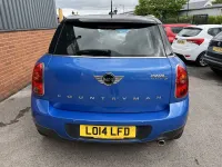 Used Mini Cooper D 112 HP (82 kW) 2014 Blue Hatchback