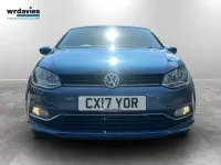 Used VW Polo Edition 75 HP (55 kW) 2017 Blue Hatchback