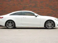 Used Mercedes E220 AMG line 194 HP (142 kW) 2017 White Coupe