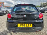 Used Alfa Romeo MiTo 105 HP (77 kW) 2017 Black Hatchback