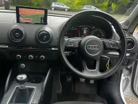 Used Audi A3 Sportback Advanced 150 HP (110 kW) 2018 White Hatchback