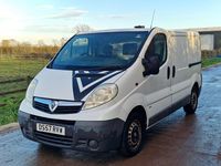Used Vauxhall Vivaro 90 HP (66 kW) 2008 White MPV