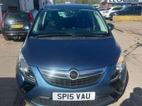 Used Vauxhall Zafira Tourer SRi 165 HP (121 kW) 2015 Blue MPV