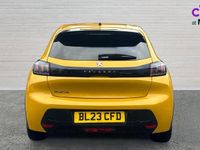 Used Peugeot e-208 Allure+ 100 kW (136 HP) 2023 Yellow Hatchback