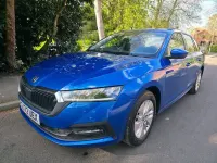 Begagnad Skoda Octavia SE 150 HK (110 kW) 2022 Blå Kombi