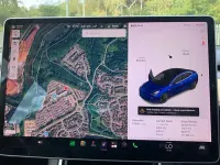 Used Tesla Model 3 Performance 334 kW (455 HP) 2020 Blue Sedan