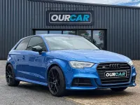 Used Audi S3 Sportback Black Edition 2017 Blue Hatchback