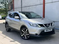 Used Nissan Qashqai Tekna 115 HP (84 kW) 2014 Silver SUV