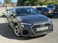 Used Audi A3 S-Line 110 HP (80 kW) 2023 Grey Sedan