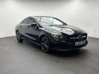 Used Mercedes CLA180 122 HP (89 kW) 2017 Black Coupe