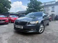 Used Skoda Superb SE Technology 190 HP (139 kW) 2017 Grey Estate