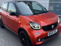 Used Smart ForFour Premium 90 HP (66 kW) 2018 Black Hatchback