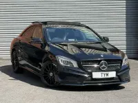 Used Mercedes CLA200 AMG 136 HP (100 kW) 2014 Black Coupe