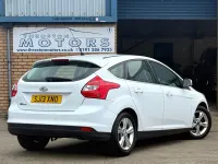 Used Ford Focus Zetec 2013 White Hatchback