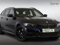 Used BMW 330e M Sport 288 HP (211 kW) 2022 Blue Estate