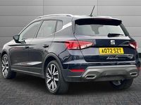 Used Seat Arona FR 110 HP (80 kW) 2022 Sphalt blue with grey roof SUV