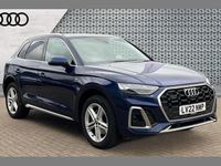 Used Audi Q5 S-Line 265 HP (194 kW) 2022 Blue SUV