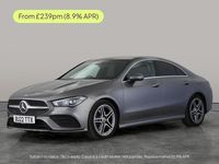 Used Mercedes CLA200 AMG line 163 HP (119 kW) 2022 Grey Coupe