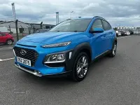 Used Hyundai Kona Premium SE 120 HP (88 kW) 2019 Blue SUV