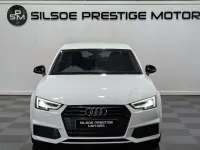 Used Audi A4 Black Edition 150 HP (110 kW) 2018 White Sedan