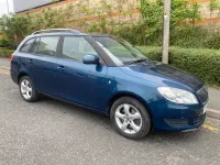 Used Skoda Fabia SE 105 HP (77 kW) 2012 Blue Estate