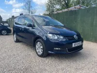 Usado VW Sharan 150 HP (110 kW) 2025 Azul Monovolume