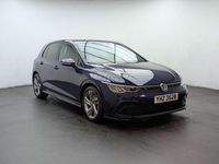 Used VW Golf VII R-line 150 HP (110 kW) 2021 Blue Hatchback