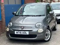 Used Fiat 500 Pop Star 69 HP (50 kW) 2016 Grey Hatchback