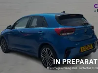 Used Kia Rio GT-Line S 118 HP (86 kW) 2021 Blue Hatchback