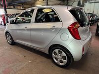 Used Kia Picanto 65 HP (47 kW) 2016 Silver Hatchback