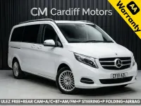 Used Mercedes V250 SE 2019 White MPV