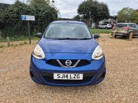 Used Nissan Micra Visia 80 HP (58 kW) 2014 Blue Hatchback