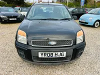 Used Ford Fusion Zetec 101 HP (74 kW) 2008 Black Hatchback
