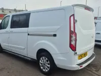 Used Ford Transit Custom Limited 130 HP (95 kW) 2017 White Van