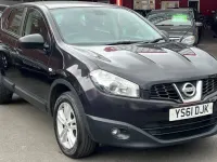 Używany Nissan Qashqai Acenta 110 KM (80 kW) 2012 Czarny SUV