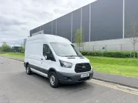 Usado Ford Transit 130 HP (95 kW) 2018 Branco Van