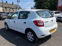 Used Dacia Sandero Ambiance 2016 White Hatchback