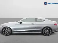 Used Mercedes C300 AMG line 258 HP (189 kW) 2019 Grey Coupe