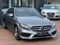 Used Mercedes C250 AMG line 2015 Silver Sedan