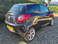 Used Ford Ka Zetec 69 HP (50 kW) 2015 Black Hatchback