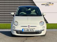 Used Fiat 500 Lounge 69 HP (50 kW) 2011 White Hatchback