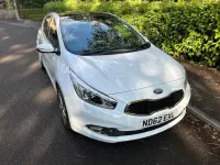 Used Kia Ceed 133 HP (97 kW) 2012 White Hatchback