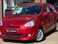 Used Mitsubishi Mirage 2015 Red Hatchback