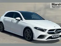 Used Mercedes A220 AMG Line Premium Plus 190 HP (139 kW) 2019 White Hatchback